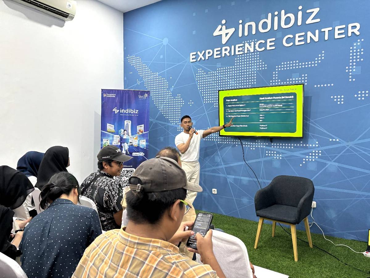 Peserta Antusias Ikuti Workshop Digital Marketing dari Indibiz Regional Sumatera
