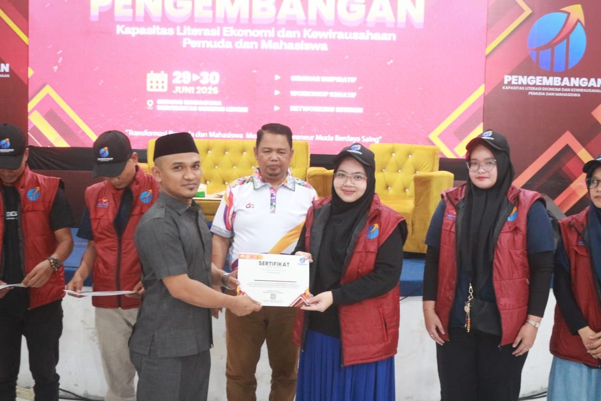 Dorong Lahirnya Wirausaha Muda, Dispora Aceh Gelar Pengembangan Literasi Ekonomi dan Kewirausahaan di Aceh Tenggara