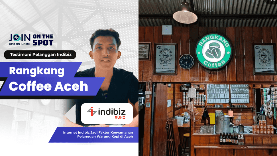 Pelanggan Bisa Main Gim Maupun Nonton dengan Nyaman Karena Jarang Ngelag : Rangkang Coffee Andalkan Internet Indibiz untuk Pelanggan