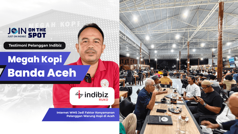 Jadi Favorit Mahasiswa dan Keluarga, Megah Kopi Lamgugob Andalkan WMS Indibiz untuk Kenyamanan Pengunjung