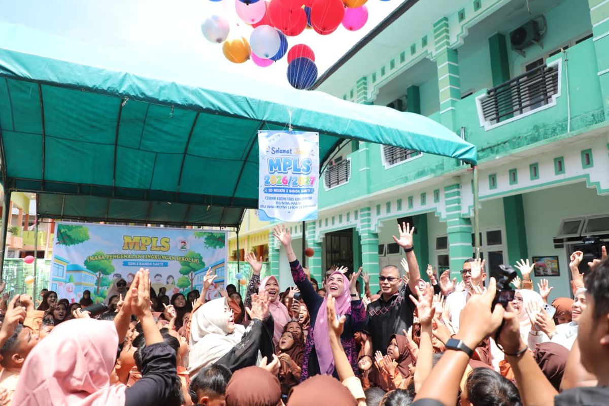 Monev MPLS, Bunda PAUD Lhokseumawe Pastikan Transisi PAUD ke SD Berjalan Menyenangkan di SDN 2 Banda Sakti