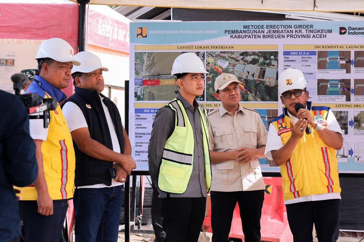 Wagub Aceh Dampingi Wapres Gibran Kunjungi Lokasi Terdampak Bencana