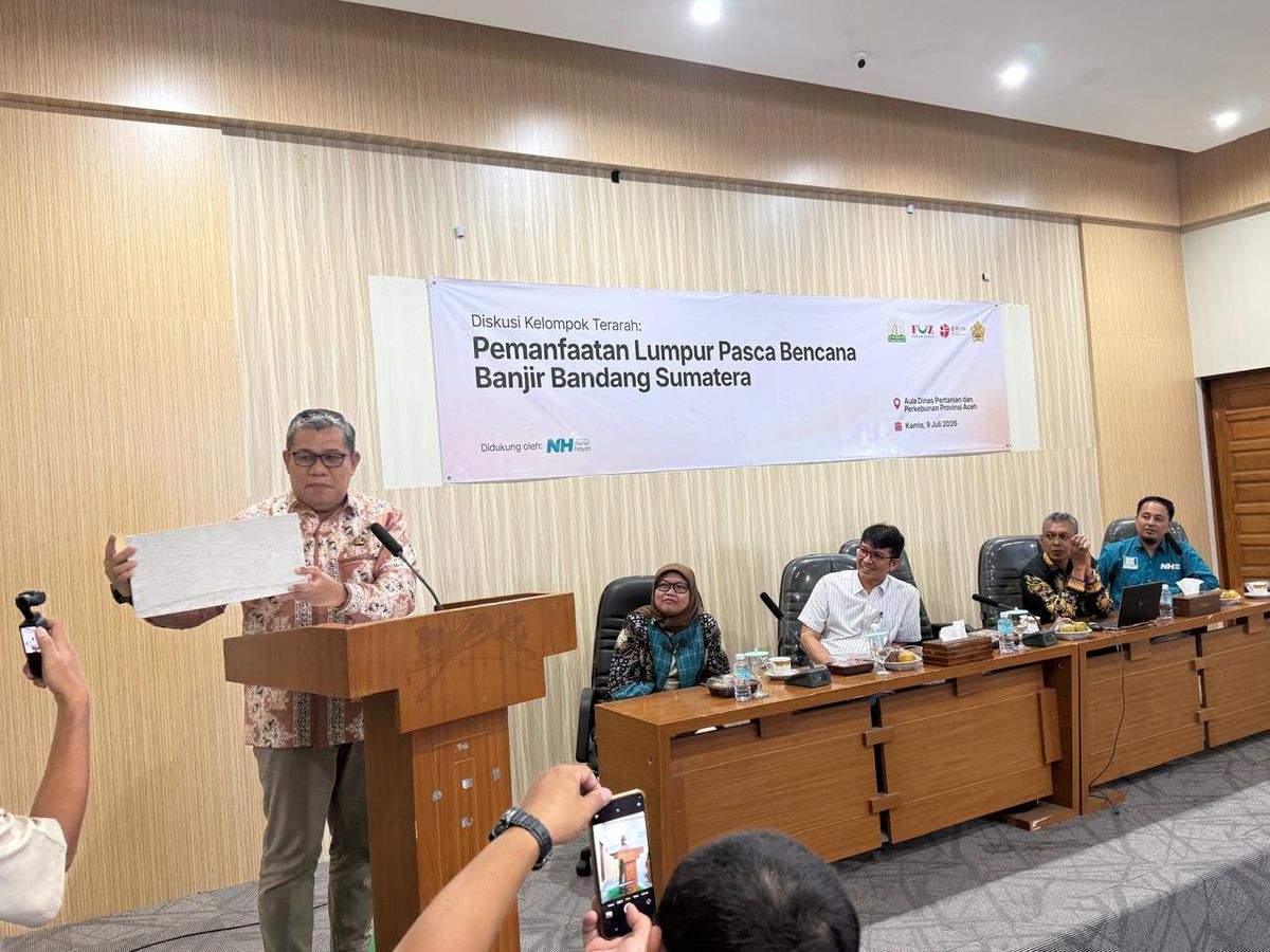 Pemerintah Aceh dan USK Kaji Pemanfaatan Pasir dan Lumpur Bencana untuk Bata Ringan