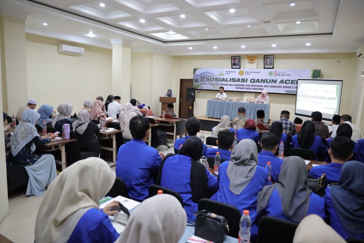 Lembaga Wali Nanggroe Perkuat Literasi Hukum Kekhususan Aceh di Universitas Samudra Langsa