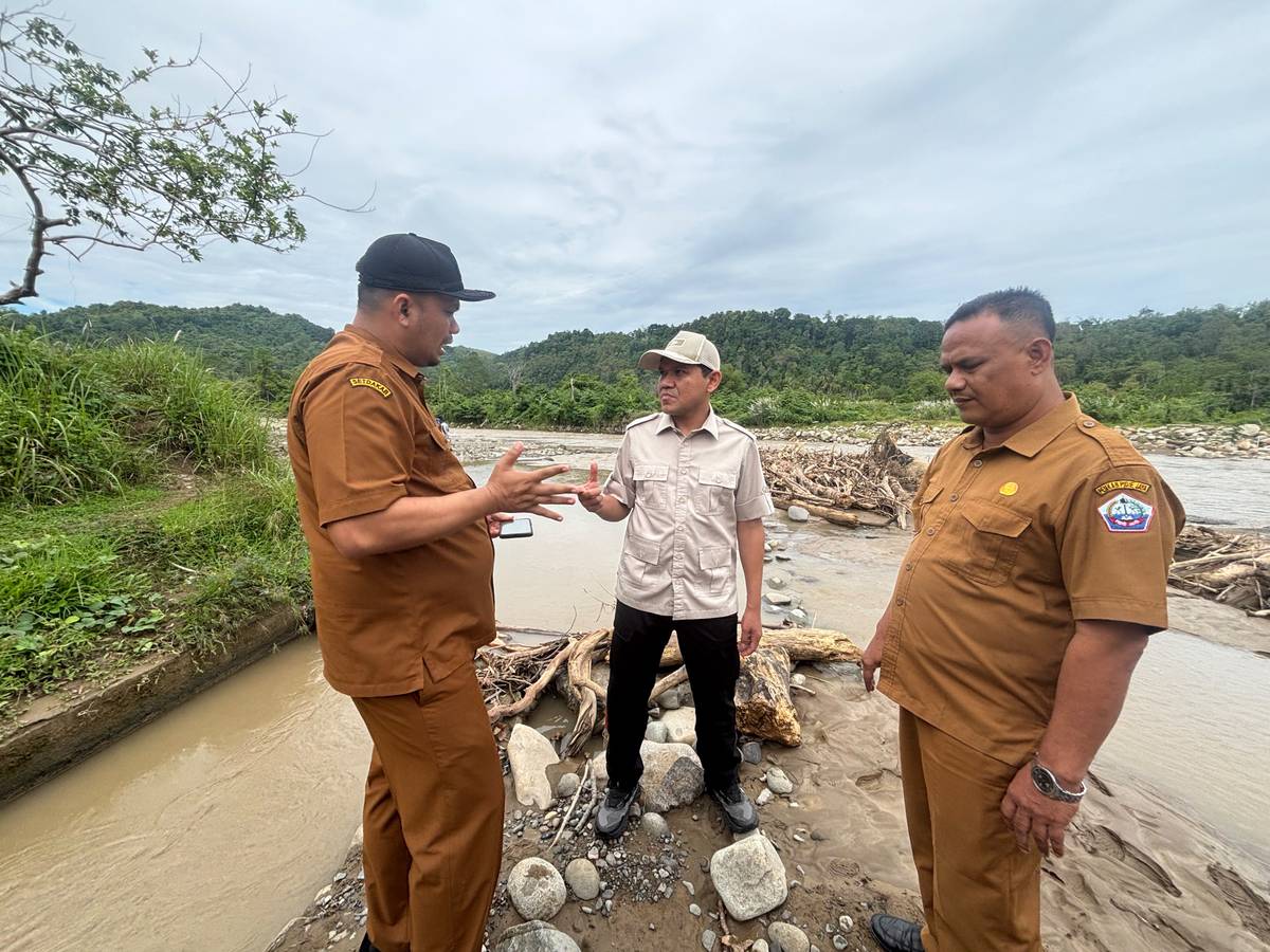 Tindaklanjuti Keluhan Warga, Wakil Gubernur Aceh Tinjau Daerah Irigasi Seunong