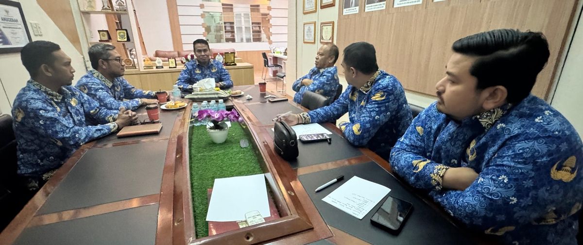 BKA Koordinasi dengan Kanreg XIII BKN Aceh Bahas Pengukuhan KORPRI dan Bantuan Bencana
