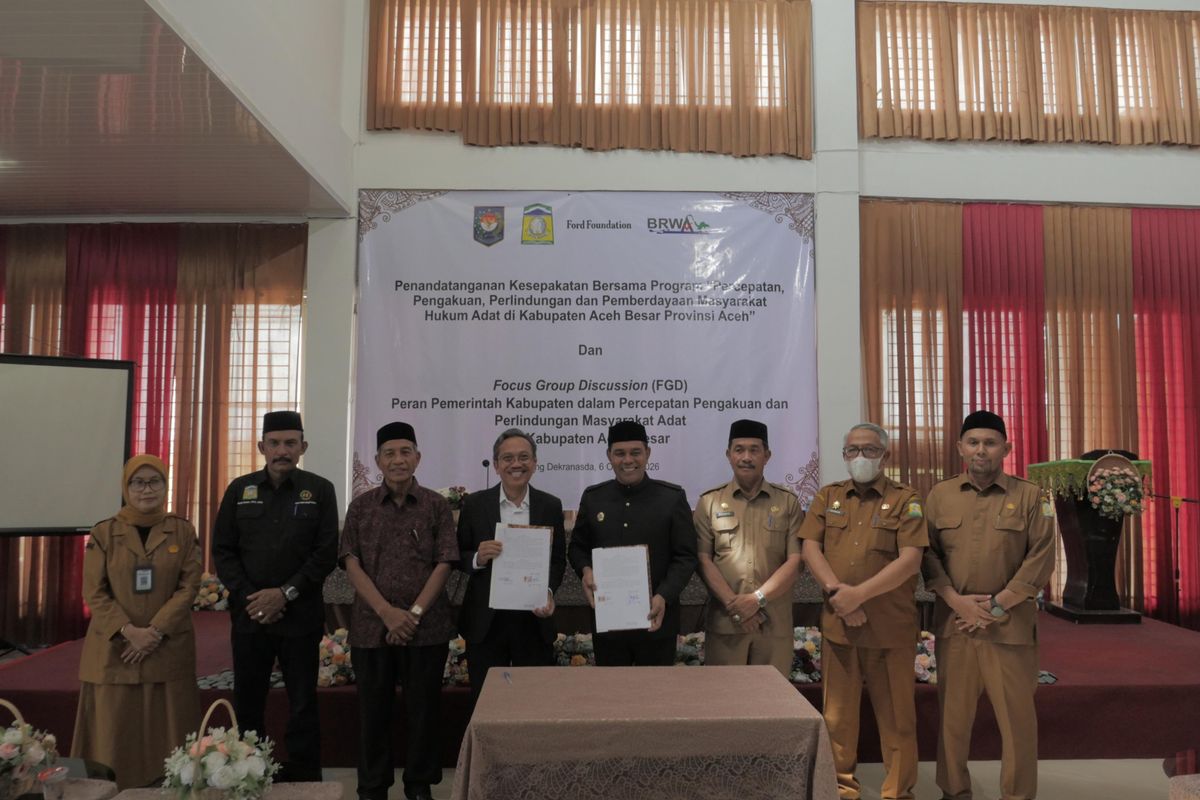 68 Mukim di Aceh Besar Resmi Diakui sebagai Masyarakat Hukum Adat