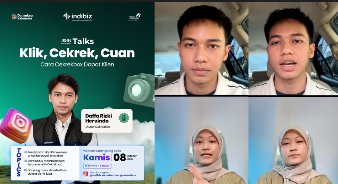 Indibiz Dukung Pertumbuhan Bisnis Photo Booth Cekrekbox di Medan