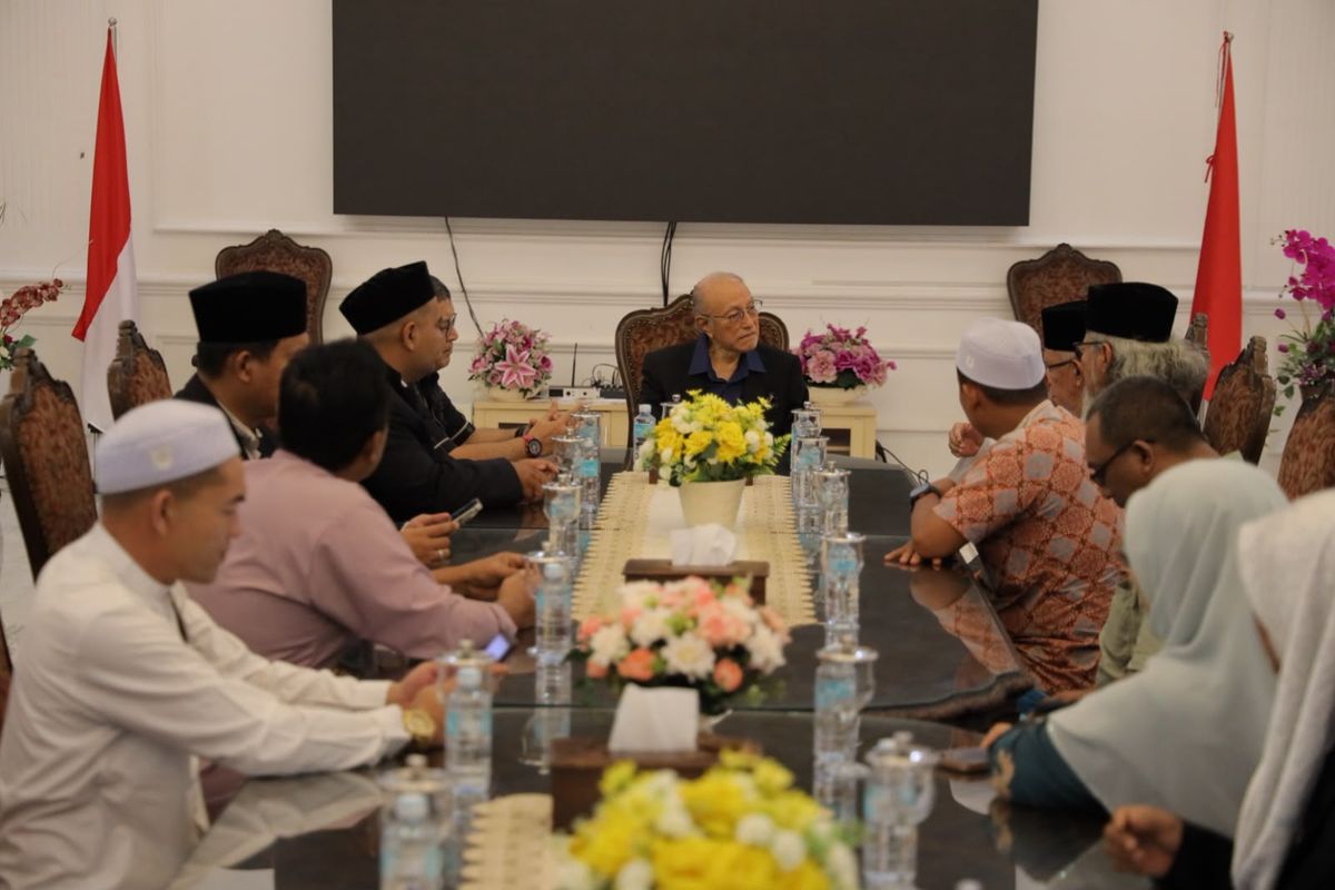 Wali Nanggroe Aceh Terima Kunjungan MAPIM, Jajaki Kerja Sama Strategis Aceh–Malaysia